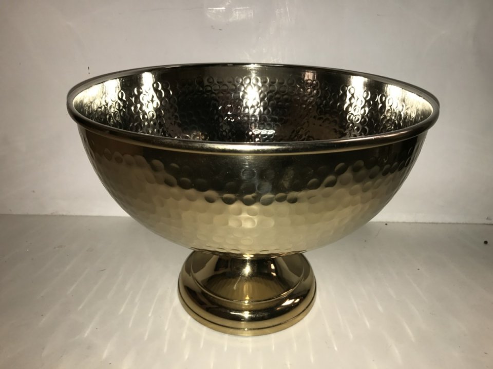 12" PUNCH BOWL GOLD Something special